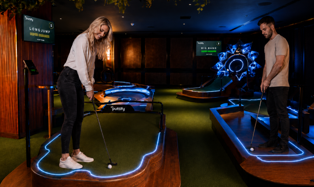 Interactive Mini Golf Dubai | Kapitol Social